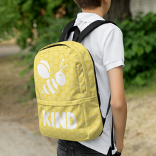 Load image into Gallery viewer, Bee Kind Backpack for Kids